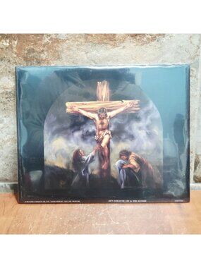 Vintage Unframed Gods Everlasting Love Artist Dona Gelsinger 1993 Art Print Lith